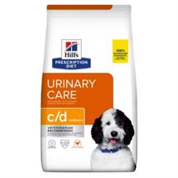 Hill's Prescription Diet, Canine c/d Multicare,  (dyrlæge diætfoder) 12 kg 